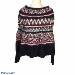 Sleeping On Snow Poncho Sweater